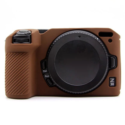 For Nikon Z 30 Camera Silicone Case Anti-Slip Glossy Surface Protective Cover