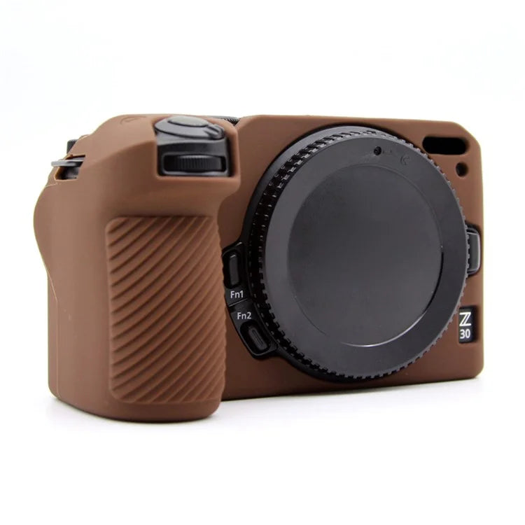 For Nikon Z 30 Camera Silicone Case Anti-Slip Glossy Surface Protective Cover