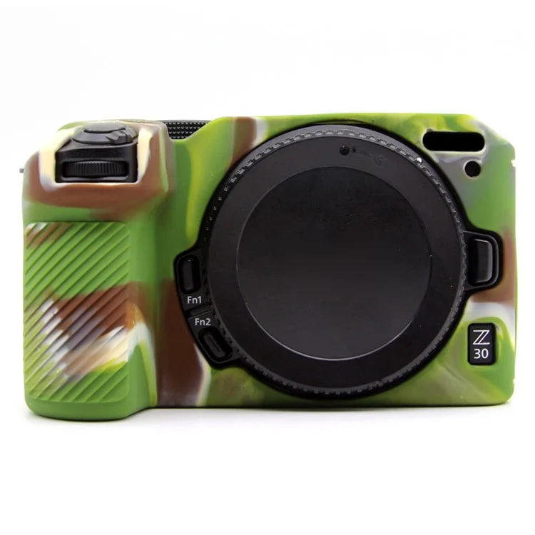 For Nikon Z 30 Camera Silicone Case Anti-Slip Glossy Surface Protective Cover