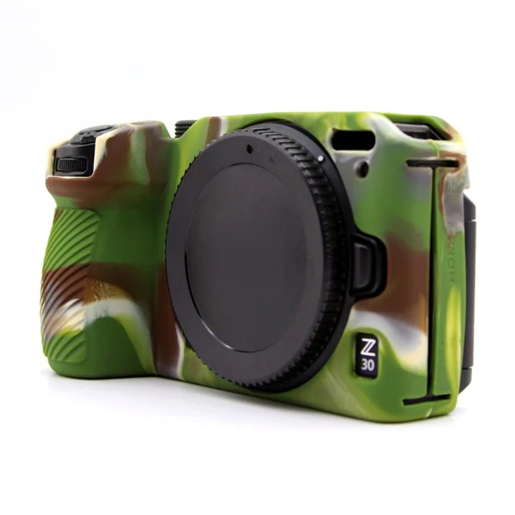 For Nikon Z 30 Camera Silicone Case Anti-Slip Glossy Surface Protective Cover
