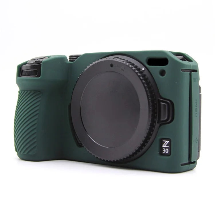 For Nikon Z 30 Camera Silicone Case Anti-Slip Glossy Surface Protective Cover