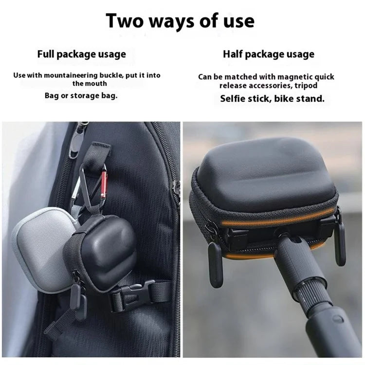 BRDRC For Insta360 GO 3S / GO 3 Storage Bag Camera Protection Case with Hanging Buckle