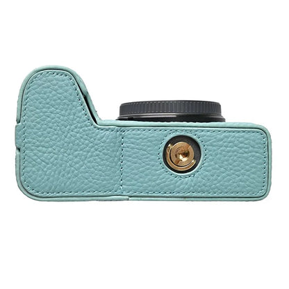 For Sony A6700 Camera Bottom Cover Case Large Opening Design Genuine Cow Leather Protector
