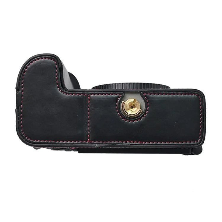 For Nikon Z6 III Camera Case Large Cutout PU Leather Protective Cover