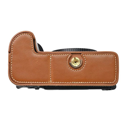 For Nikon Z6 III Camera Case Large Cutout PU Leather Protective Cover