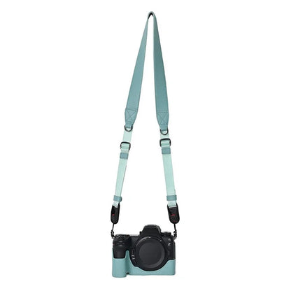 For Nikon Z6 III Camera Case Large Opening Genuine Cow Leather Protector with Shoulder Strap