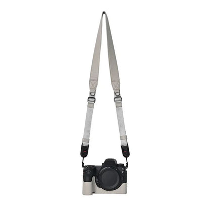 For Nikon Z6 III Camera Case Large Opening Genuine Cow Leather Protector with Shoulder Strap