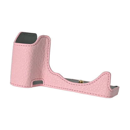 For Sony Alpha ZV-E10 II Camera Case Large Cutout Litchi Texture PU Leather Protective Cover