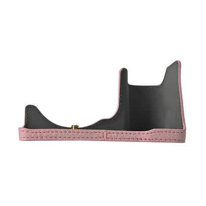 For Sony Alpha ZV-E10 II Camera Case Large Cutout Litchi Texture PU Leather Protective Cover