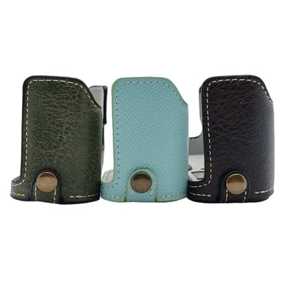 For Fujifilm X-T30 II / X-T30 / X-T20 / X-T10 Camera Bottom Case Half Body Leather Cover with Battery Opening