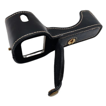 For Sony A7 / A7R PU Leather Camera Bottom Cover Half Body Case with Screw