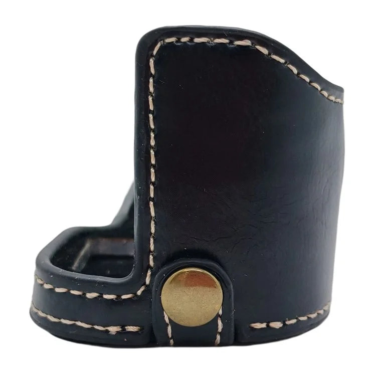 For Sony A7 / A7R PU Leather Camera Bottom Cover Half Body Case with Screw