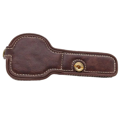 For Sony A7 / A7R PU Leather Camera Bottom Cover Half Body Case with Screw