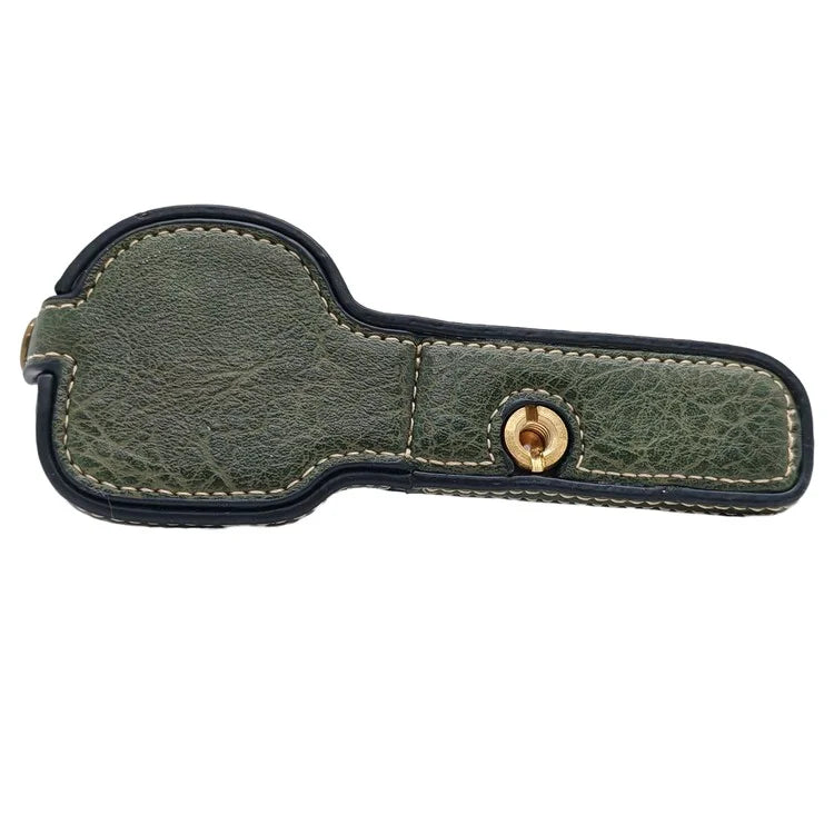 For Sony A7 / A7R PU Leather Camera Bottom Cover Half Body Case with Screw