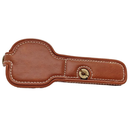 For Sony A7 / A7R PU Leather Camera Bottom Cover Half Body Case with Screw