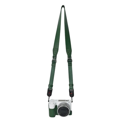 For Sony ZV-E10 II Camera Case Large Opening Genuine Cow Leather Protector with Shoulder Strap