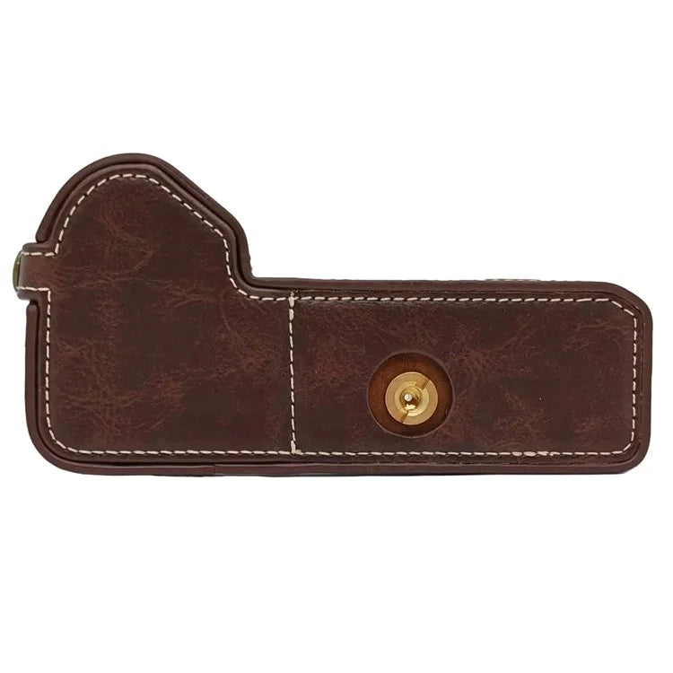 For Fujifilm X-H2 / X-H2s Camera Bottom Case Half Body Leather Cover with Battery Opening