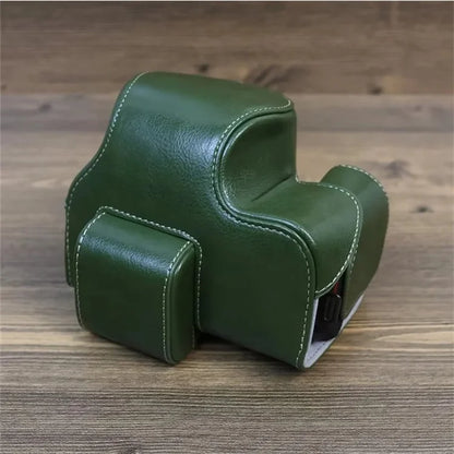 PU Leather Camera Case for Nikon Z30 Z50, Full Body Protection Bag Cover Shoulder Bag Camera and Lens Accessories