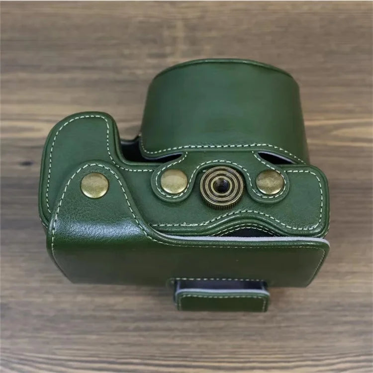 PU Leather Camera Case for Nikon Z30 Z50, Full Body Protection Bag Cover Shoulder Bag Camera and Lens Accessories