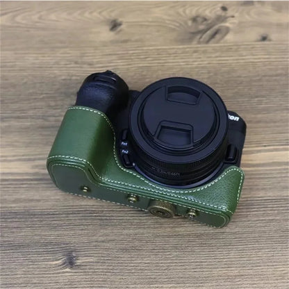 PU Leather Camera Case for Nikon Z30 Z50, Full Body Protection Bag Cover Shoulder Bag Camera and Lens Accessories
