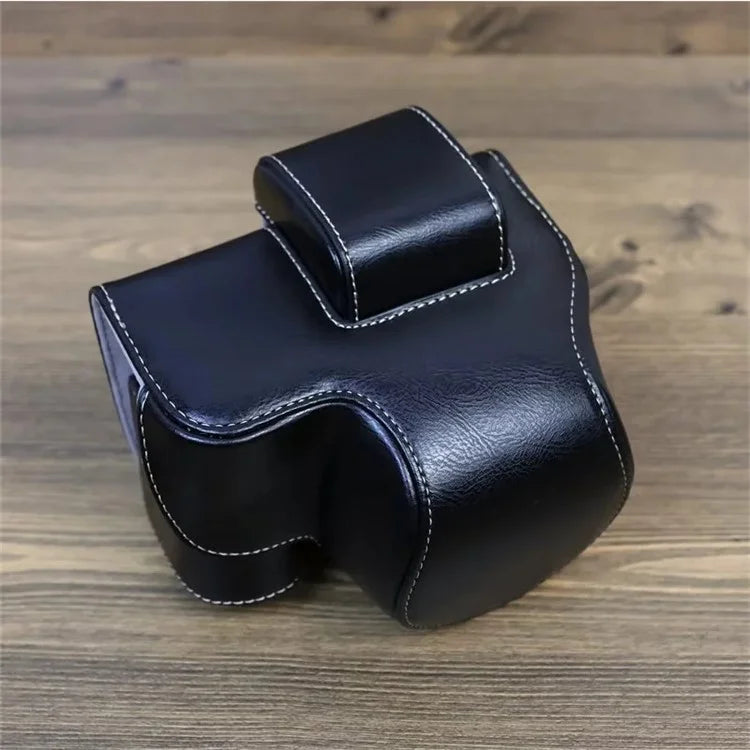 PU Leather Camera Case for Nikon Z30 Z50, Full Body Protection Bag Cover Shoulder Bag Camera and Lens Accessories