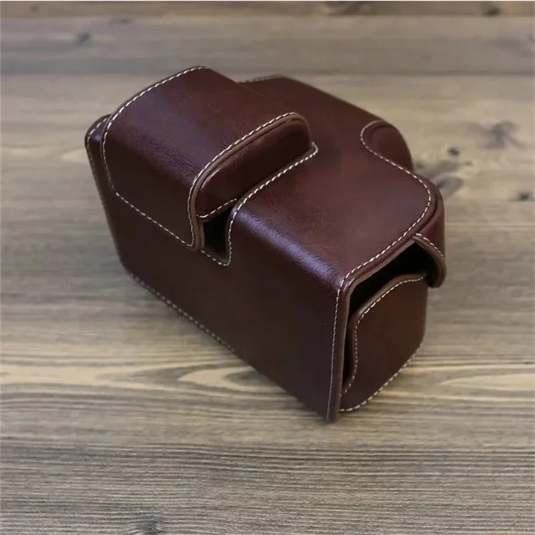 PU Leather Camera Case for Nikon Z30 Z50, Full Body Protection Bag Cover Shoulder Bag Camera and Lens Accessories