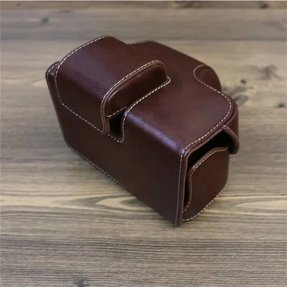 PU Leather Camera Case for Nikon Z30 Z50, Full Body Protection Bag Cover Shoulder Bag Camera and Lens Accessories