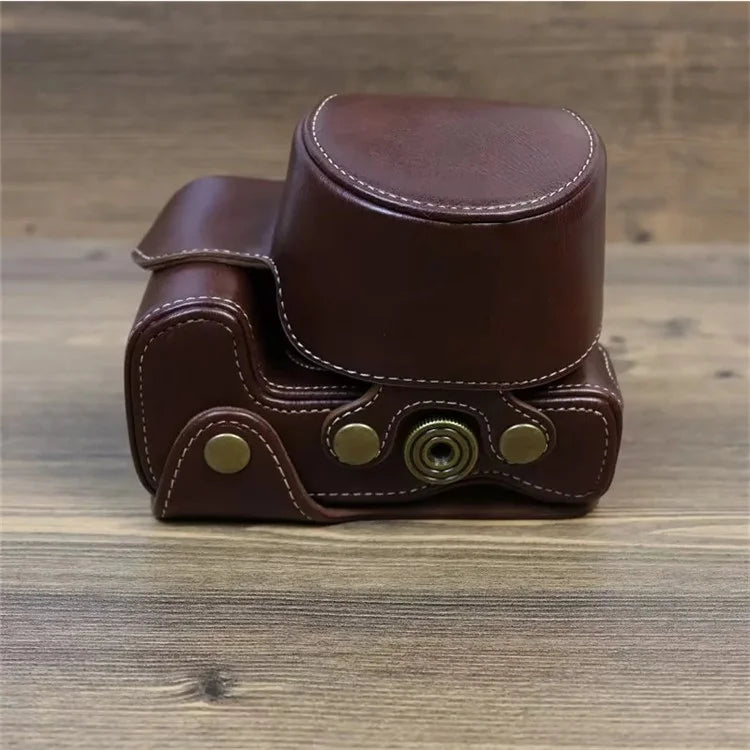 PU Leather Camera Case for Nikon Z30 Z50, Full Body Protection Bag Cover Shoulder Bag Camera and Lens Accessories