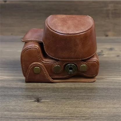 PU Leather Camera Case for Nikon Z30 Z50, Full Body Protection Bag Cover Shoulder Bag Camera and Lens Accessories