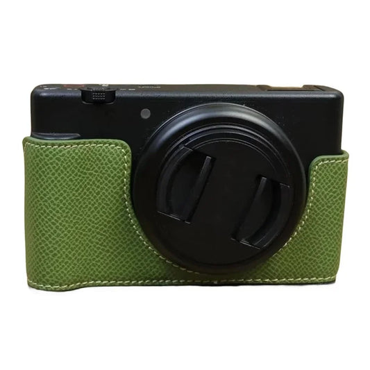 For Sony ZV-1 II / ZV-1F Camera Case PU Leather Half Body Protective Cover with Screw