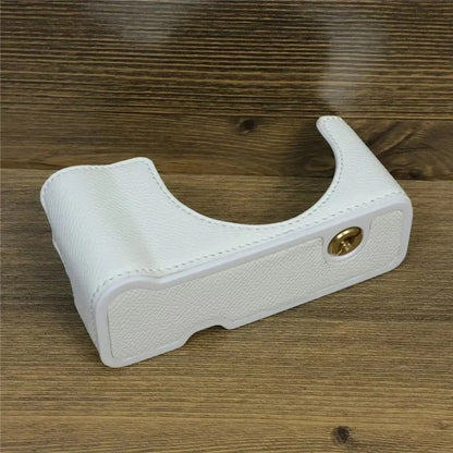 For Sony ZV-1 II / ZV-1F Camera Case PU Leather Half Body Protective Cover with Screw
