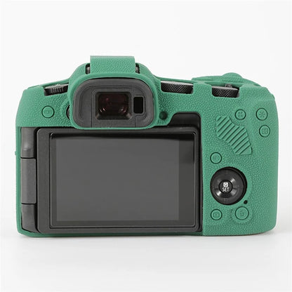 For Canon EOS R8 Soft Silicone Anti-scratch Case Litchi Texture Camera Protective Cover