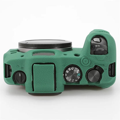 For Canon EOS R8 Soft Silicone Anti-scratch Case Litchi Texture Camera Protective Cover
