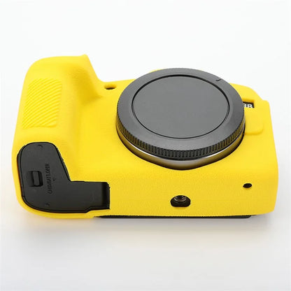 For Canon EOS R8 Soft Silicone Anti-scratch Case Litchi Texture Camera Protective Cover