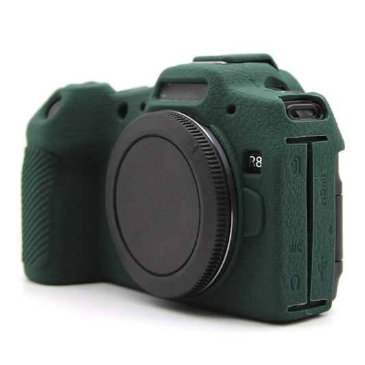 For Canon EOS R8 Dustproof Camera Protector Sleeve Silicone Case Drop Protection Coverish Green