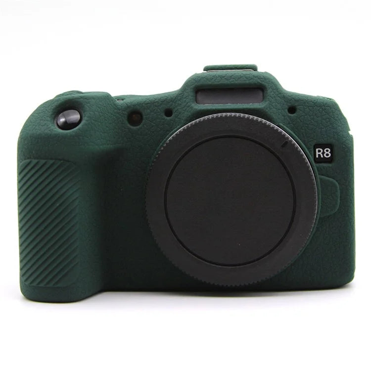 For Canon EOS R8 Dustproof Camera Protector Sleeve Silicone Case Drop Protection Coverish Green