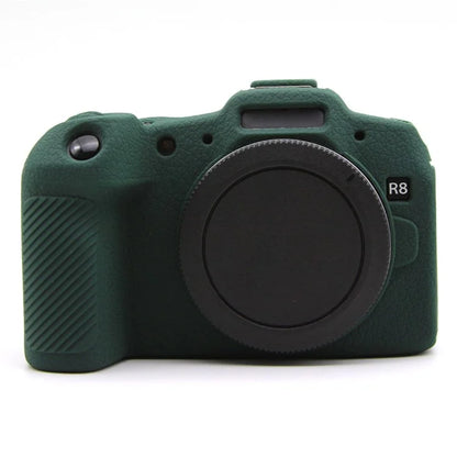For Canon EOS R8 Dustproof Camera Protector Sleeve Silicone Case Drop Protection Coverish Green
