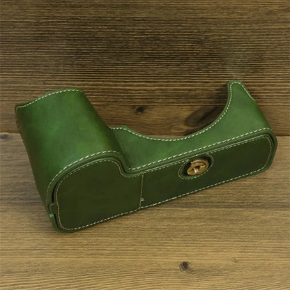 For Nikon Z8 PU Leather Bottom Case Anti-scratch Half Body Camera Cover with Battery Opening