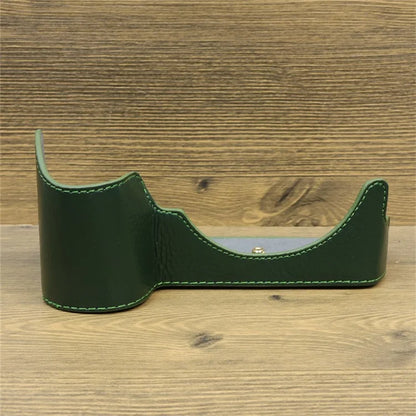 For Nikon Z8 Genuine Cow Leather Bottom Case Half Body Camera Cover with Battery Opening