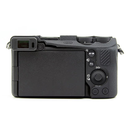 For Sony A6700 Textured Case Anti-Scratch Silicone Cover Camera Sleeve