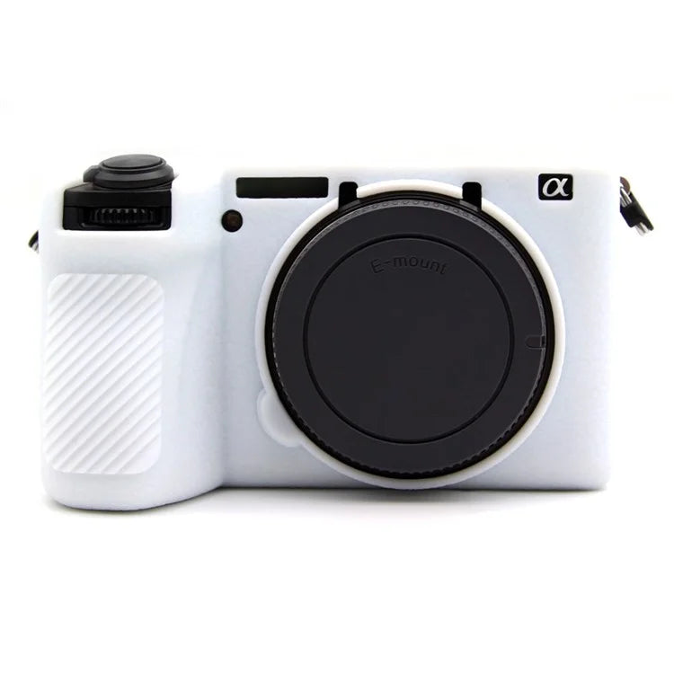 For Sony A6700 Textured Case Anti-Scratch Silicone Cover Camera Sleeve