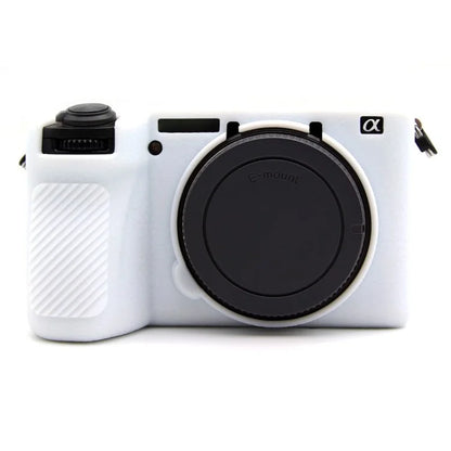 For Sony A6700 Textured Case Anti-Scratch Silicone Cover Camera Sleeve