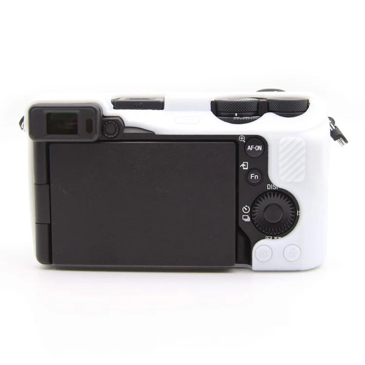 For Sony A6700 Textured Case Anti-Scratch Silicone Cover Camera Sleeve