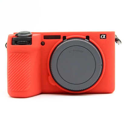 For Sony A6700 Textured Case Anti-Scratch Silicone Cover Camera Sleeve
