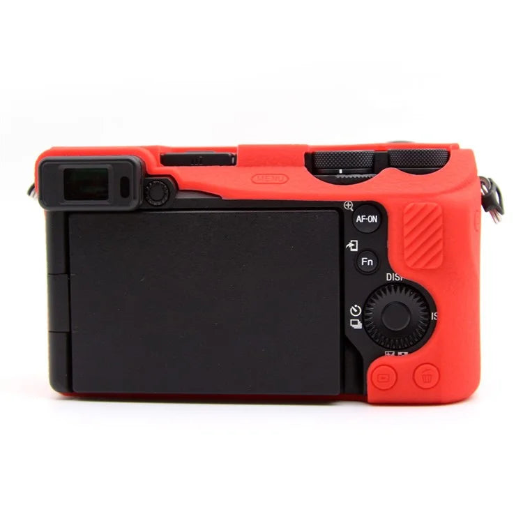 For Sony A6700 Textured Case Anti-Scratch Silicone Cover Camera Sleeve