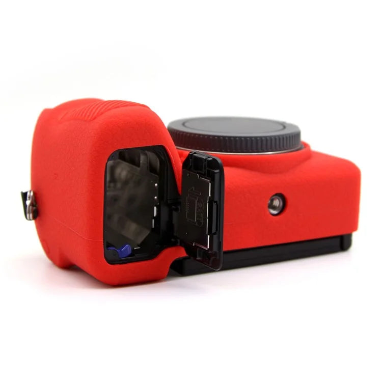 For Sony A6700 Textured Case Anti-Scratch Silicone Cover Camera Sleeve