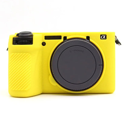 For Sony A6700 Textured Case Anti-Scratch Silicone Cover Camera Sleeve