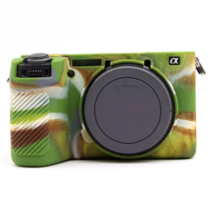 For Sony A6700 Textured Case Anti-Scratch Silicone Cover Camera Sleeve