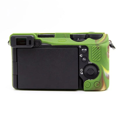 For Sony A6700 Textured Case Anti-Scratch Silicone Cover Camera Sleeve