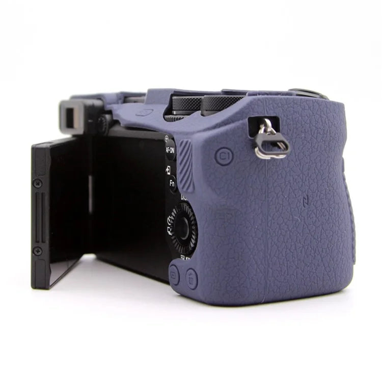 For Sony A6700 Textured Case Anti-Scratch Silicone Cover Camera Sleeve
